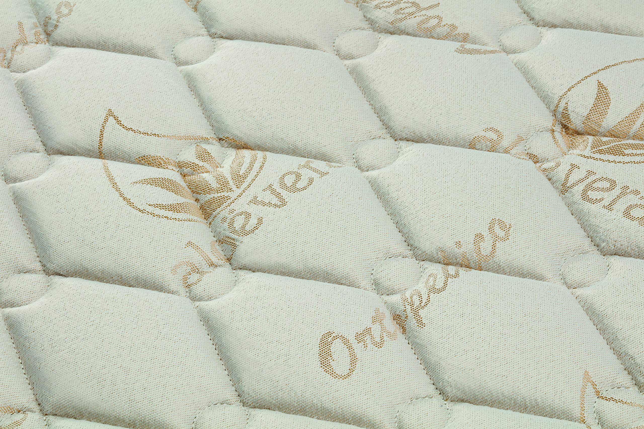 Colchón Ortopédico Anatómico Eliocel Oro con Lana de Merino 2 Caras Alta Densidad (150x190x26)