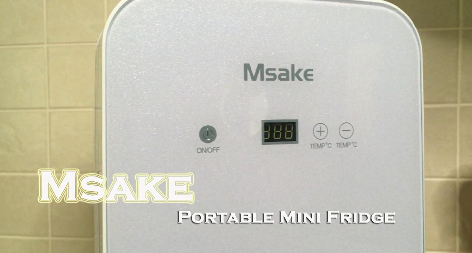 Watch Msake Portable Mini Fridge with DC/AC Adapter on Amazon Live