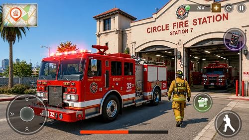 Fire Truck Simulator Rescue and Emergency Response System 3D Pro – vue 2