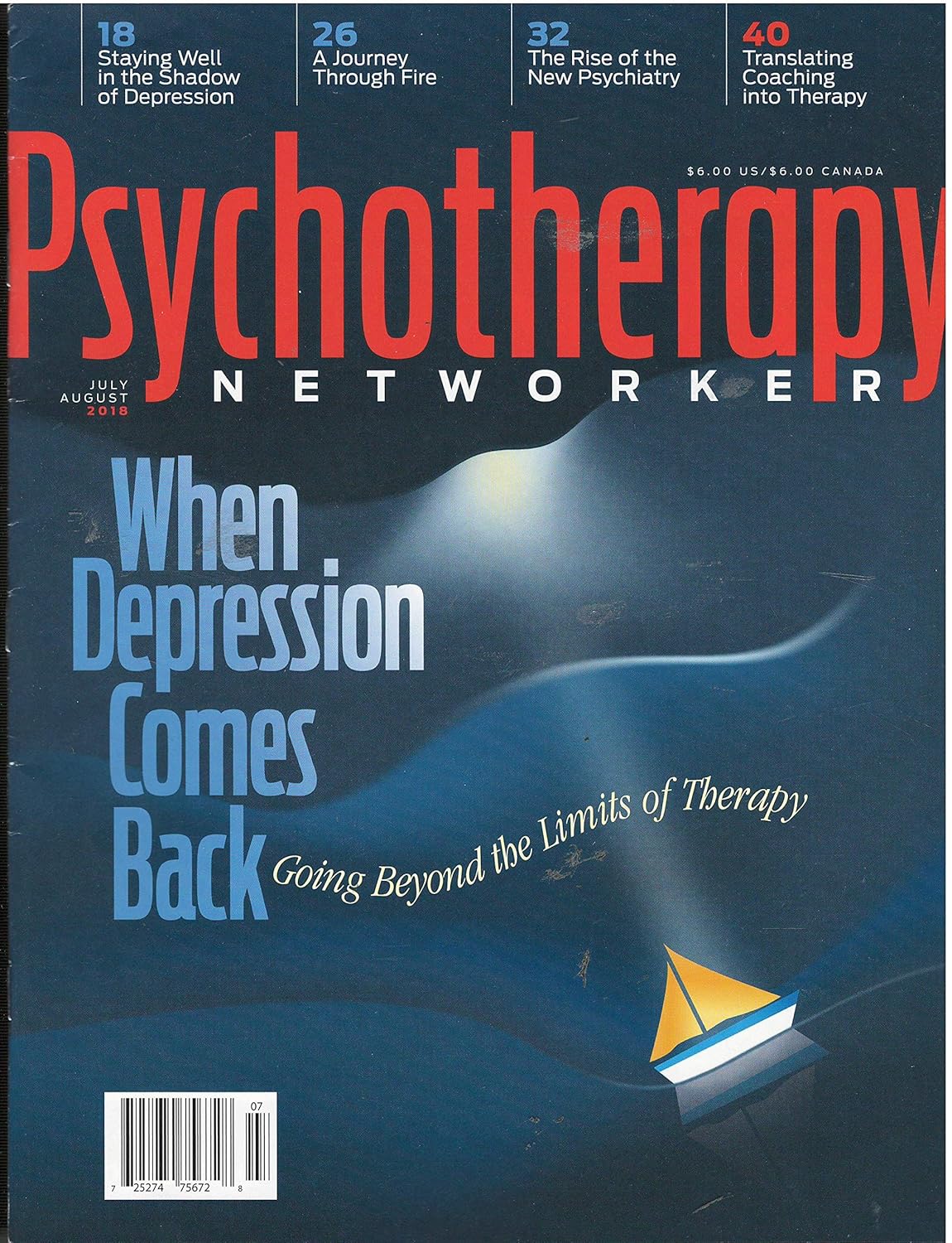 Psychotherapy Networker Magazine July August 2018 Books