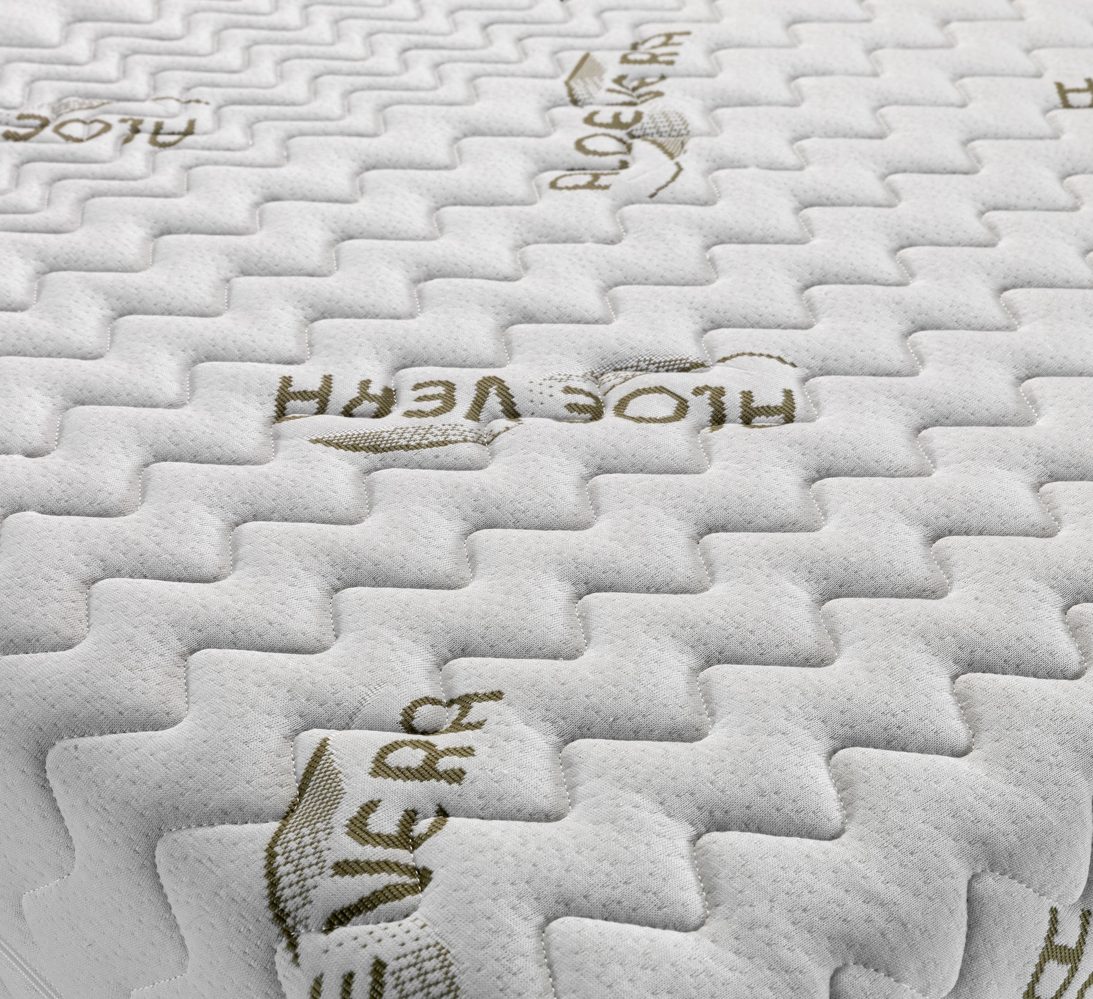 Evergreenweb - Materasso Singolo 80x190 Alto 18 cm in Lattice con Rivestimento Oli Aloe Vera Sfoderabile 7 Zone Differenziate rigidità Media Anallergico Antiacaro Antibatterico Traspirante Ergonomico