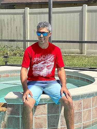 Miniatura 7 de Ink Trendz Camiseta C8 Matrix Next Generation Corvette Racing Graphic Cuello redondo unisex