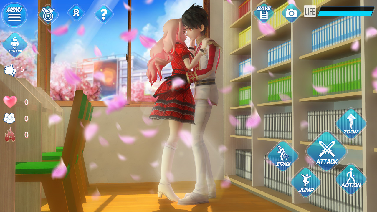 Sakura high School girls Freedom Life Simulator Game - App on Amazon