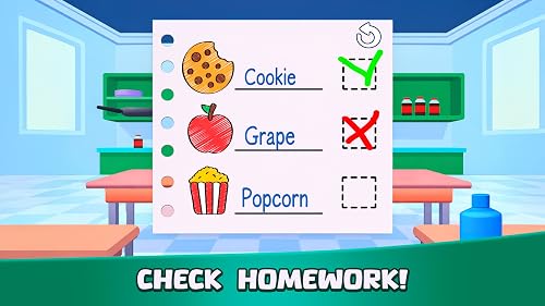 Teacher: School Sim – School game with lessons, quizzes, homework, class management, students, discipline, skins, and fun challenges – vue 9