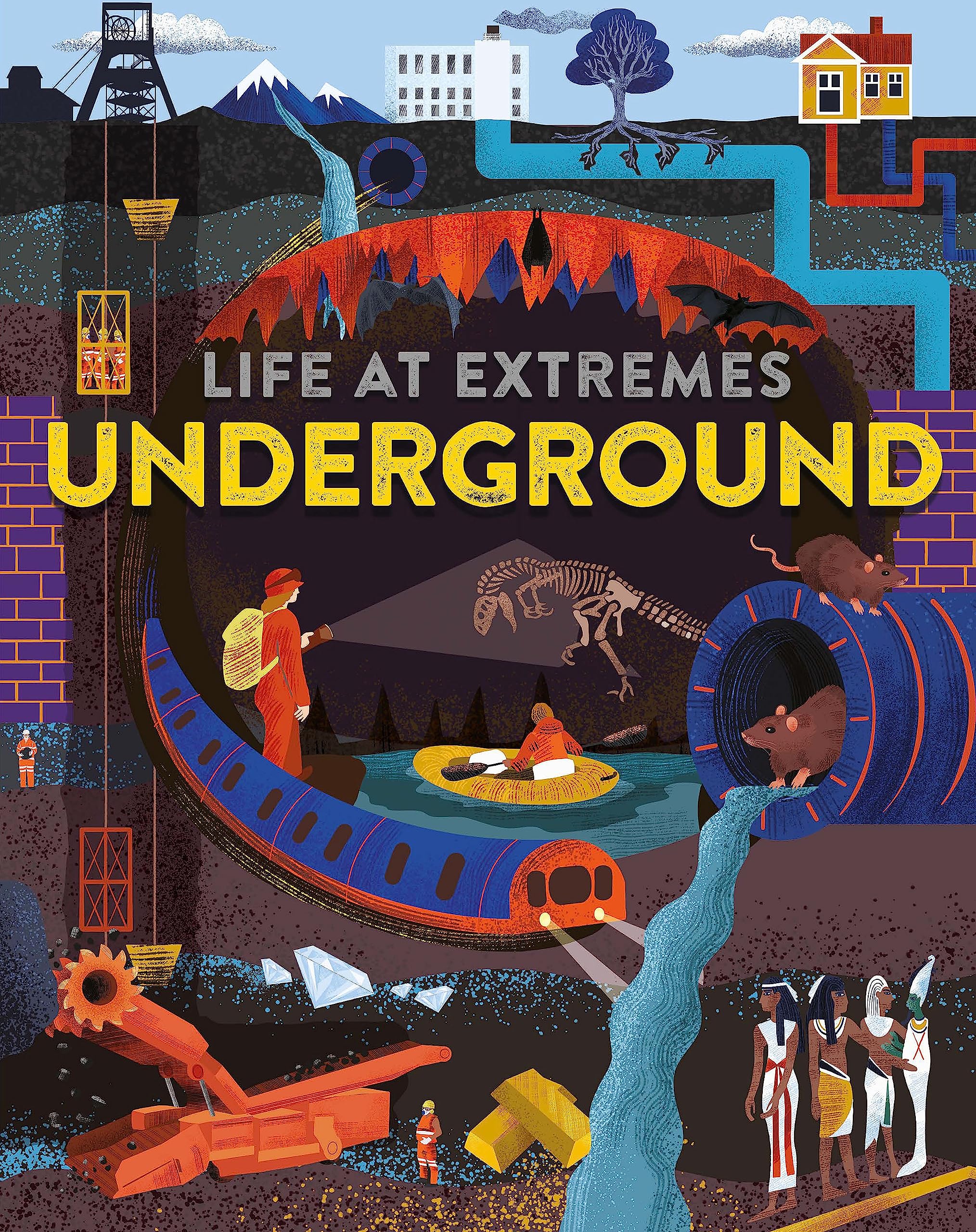 Life at Extremes: Underground by Josy Bloggs (Paperback Book)