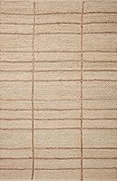 Vista 4 de Loloi Bodhi Collection BOD-02 Ivory/Natural 2'-3" x 3'-9" Accent Rug