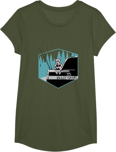 Miniatura 17 de American Bully Gang T-Shirt Black,Asphalt Grey,White,Cranberry Red,Red,Dark Green,Kelly Green,Olive Green,Lemon Yellow,Dark Heather Grey,Heather