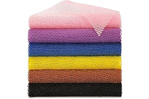 BHYTAKI 6 Pieces African Net Bath Sponge