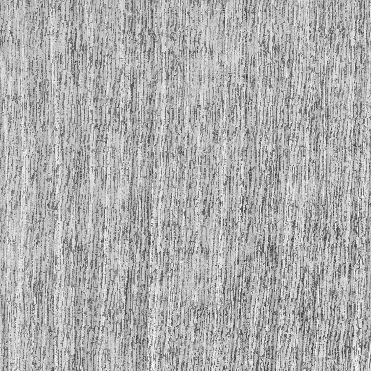 Gray Sheer Watercolor Print Rod Pocket Curtain Panel 50" x 96"