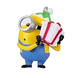 Hallmark Keepsake 1' Mini Christmas Ornament 2024, Minions Just a Little Shake, Movie Gifts