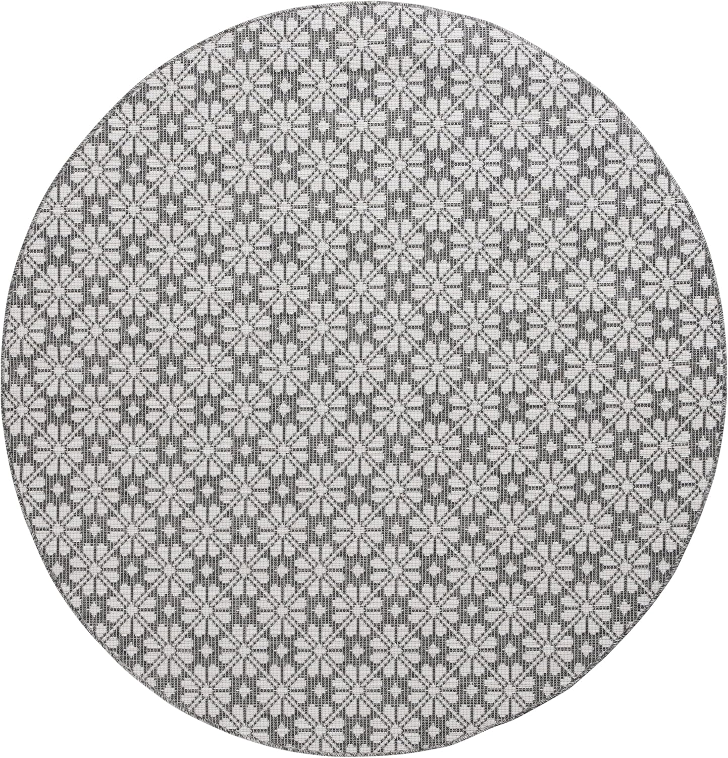 Martha Stewart x SAFAVIEH Outdoor Area Rug Collection - 5'1" x 7'6", Terracotta, Weather Resistant & Washable, Ideal for Patio, Backyard, Mudroom, Deck, Dining Space (MSR4491S)