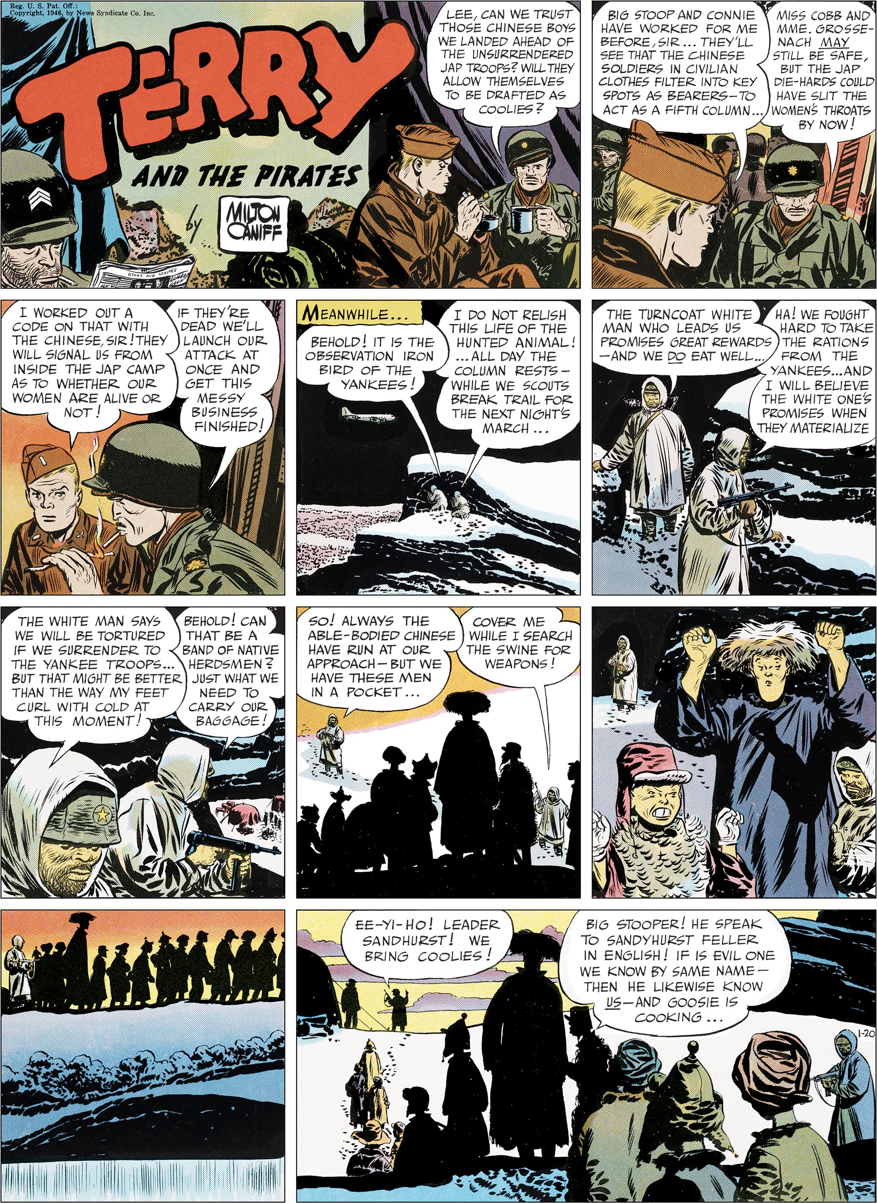 Terry and the Pirates: The Master Collection Vol. 12: 1946 - Ring Out the Old