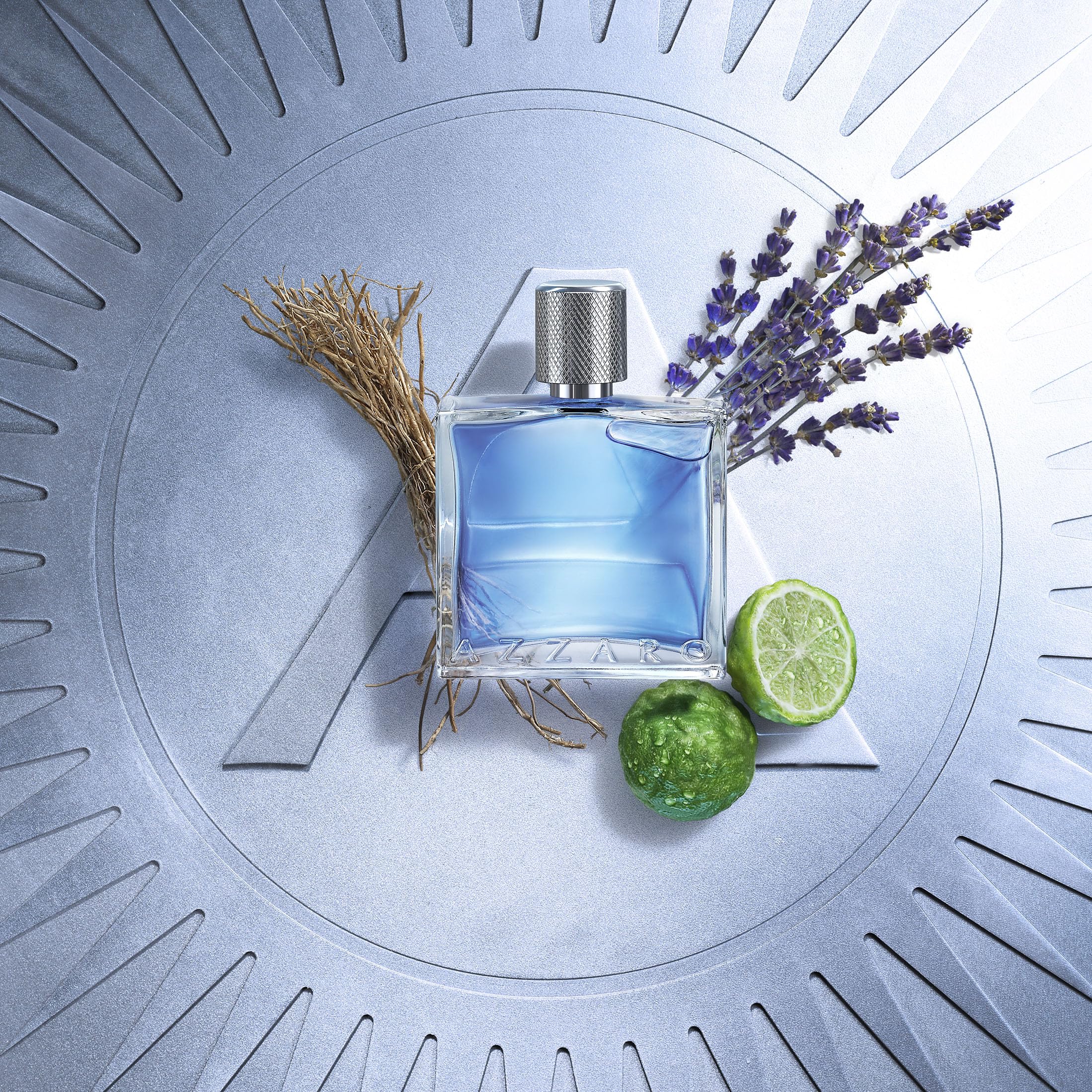 Azzaro Chrome United Eau de Toilette, Parfüm für Herren, Würzig-frischer Duft, 100 ml
