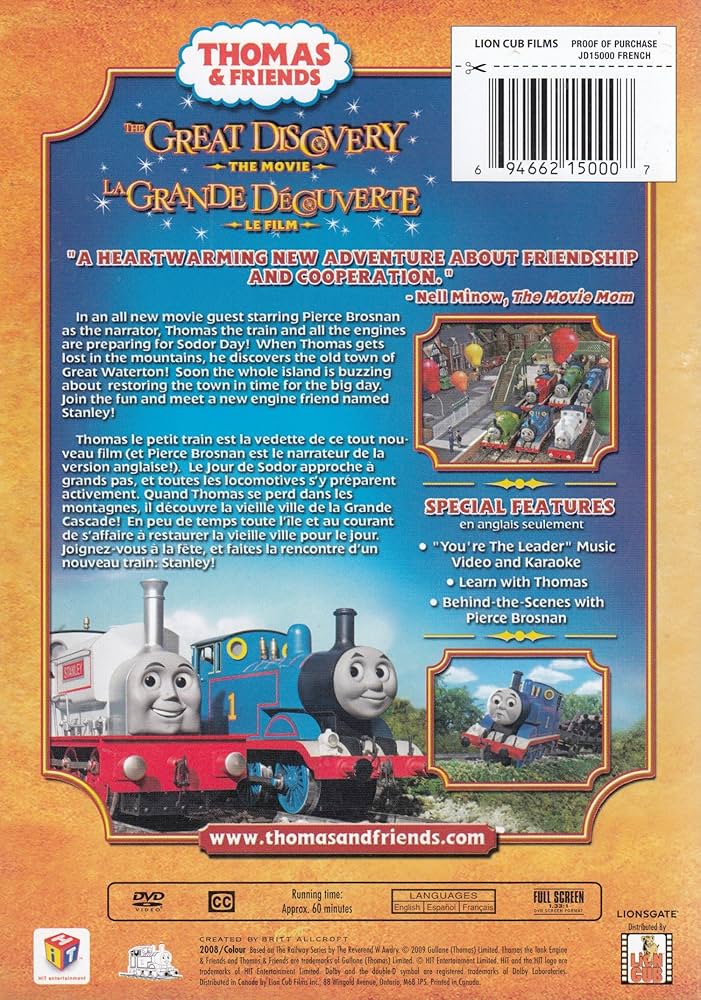 その他 Great Discovery Movie [DVD] Thomas & Friends - The Great Discovery [2008] [DVD]: Amazon