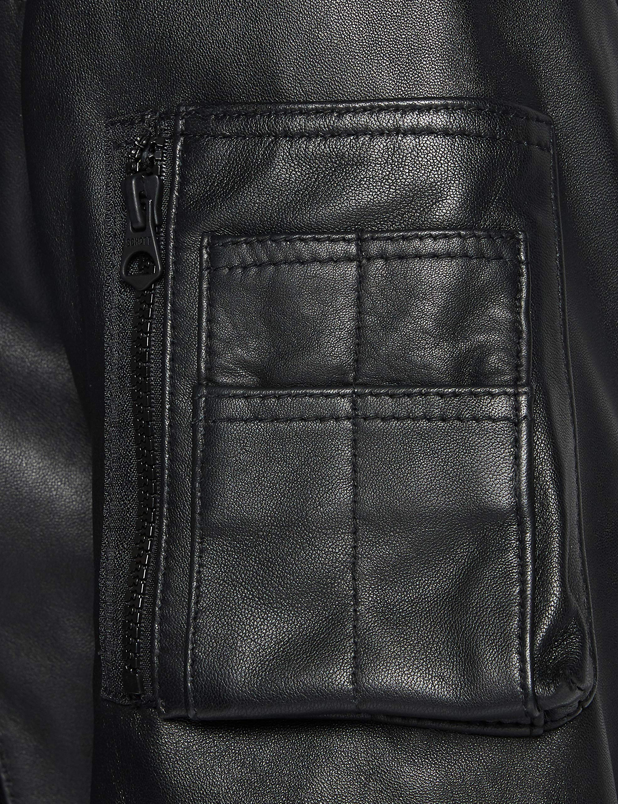 Schott NYC Bomber En Cuir Chaquetas de cuero Hombre