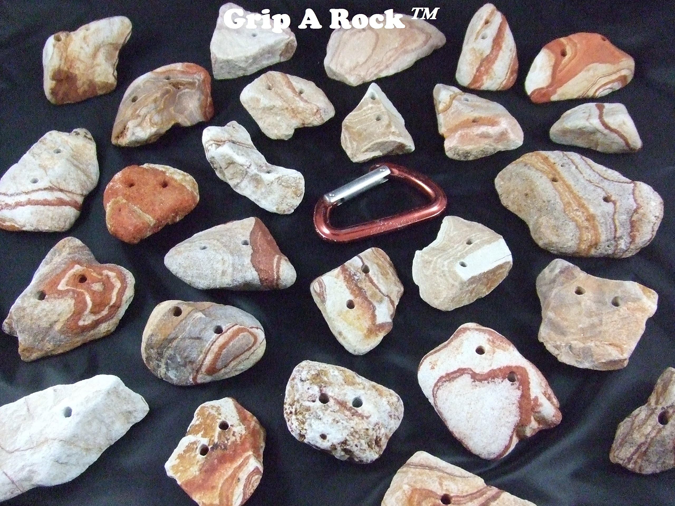 35 Rock Climbing Holds, Rock Climbing Equipment, Adult & Kids Climbing Wall