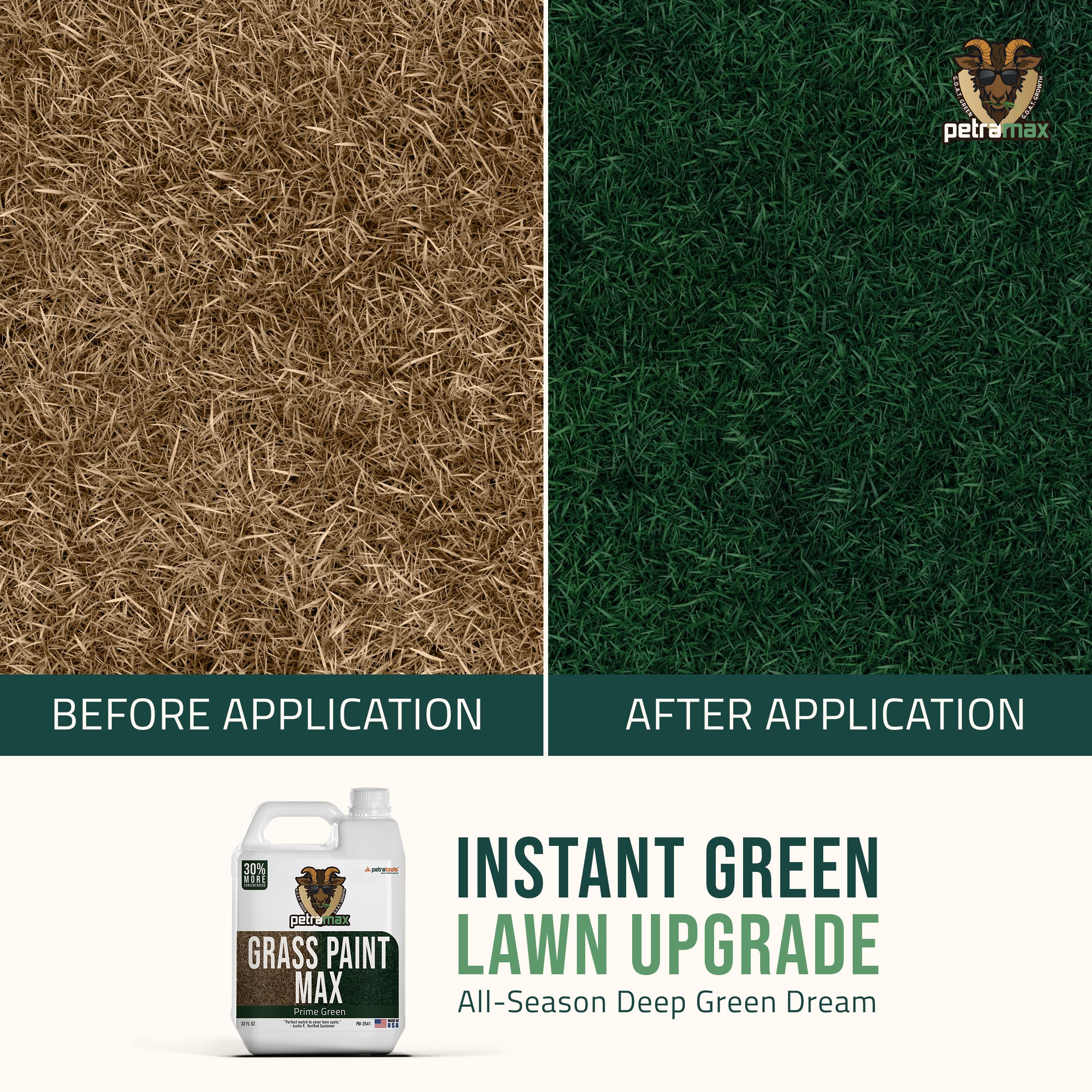 Max Green Grass Paint For Lawn Dark Green, Green Grass