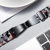 Vista 38 de BINLUN Resin Watch Bands Replacement Watch Straps for Men Women 14 Colors Watchbands Lightweight 12/14/16/18/20/22mm Wrist Bands Fashion