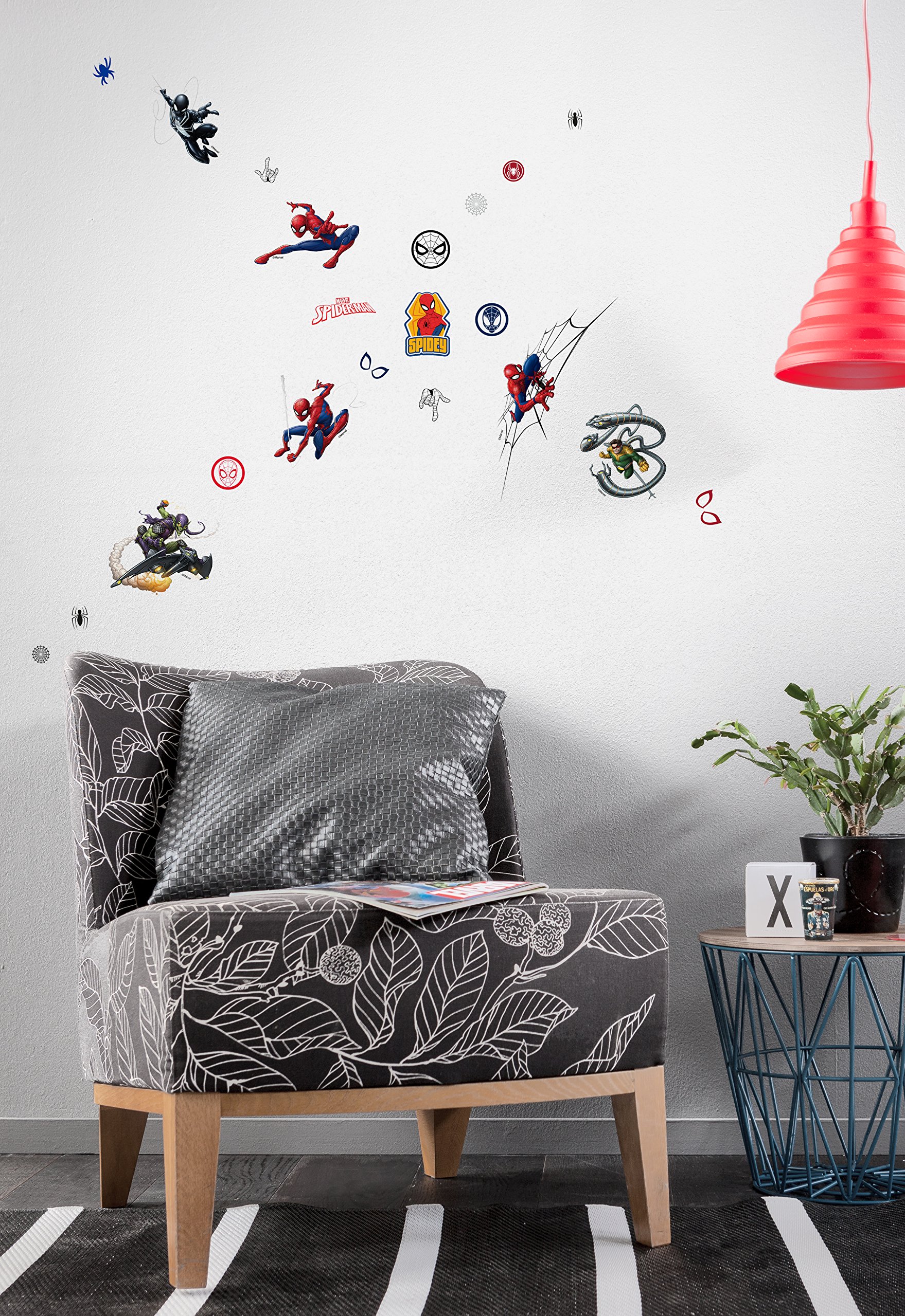 Komar 14805 'Deco Stickers Spiderman Size 14 x 33 cm, Colourful, 33 x 14 x cm - Image 2