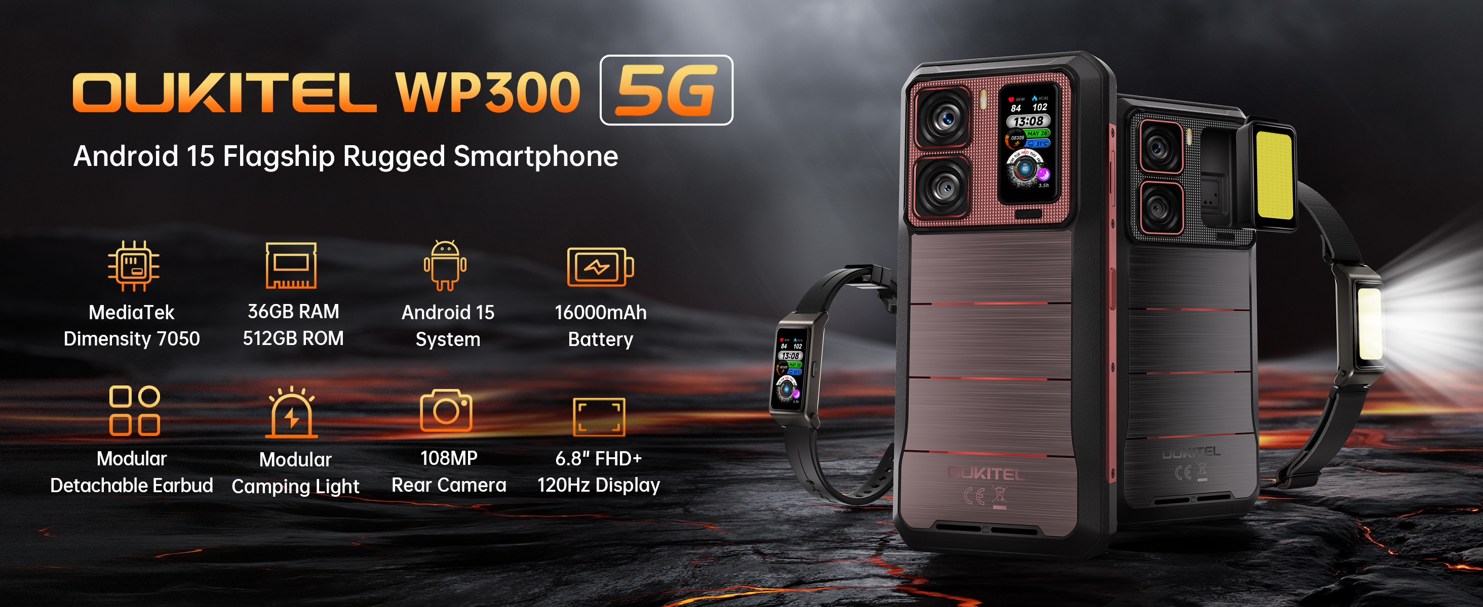 Amazon.com: OUKITEL WP300 5G Rugged Phone Unlocked Android