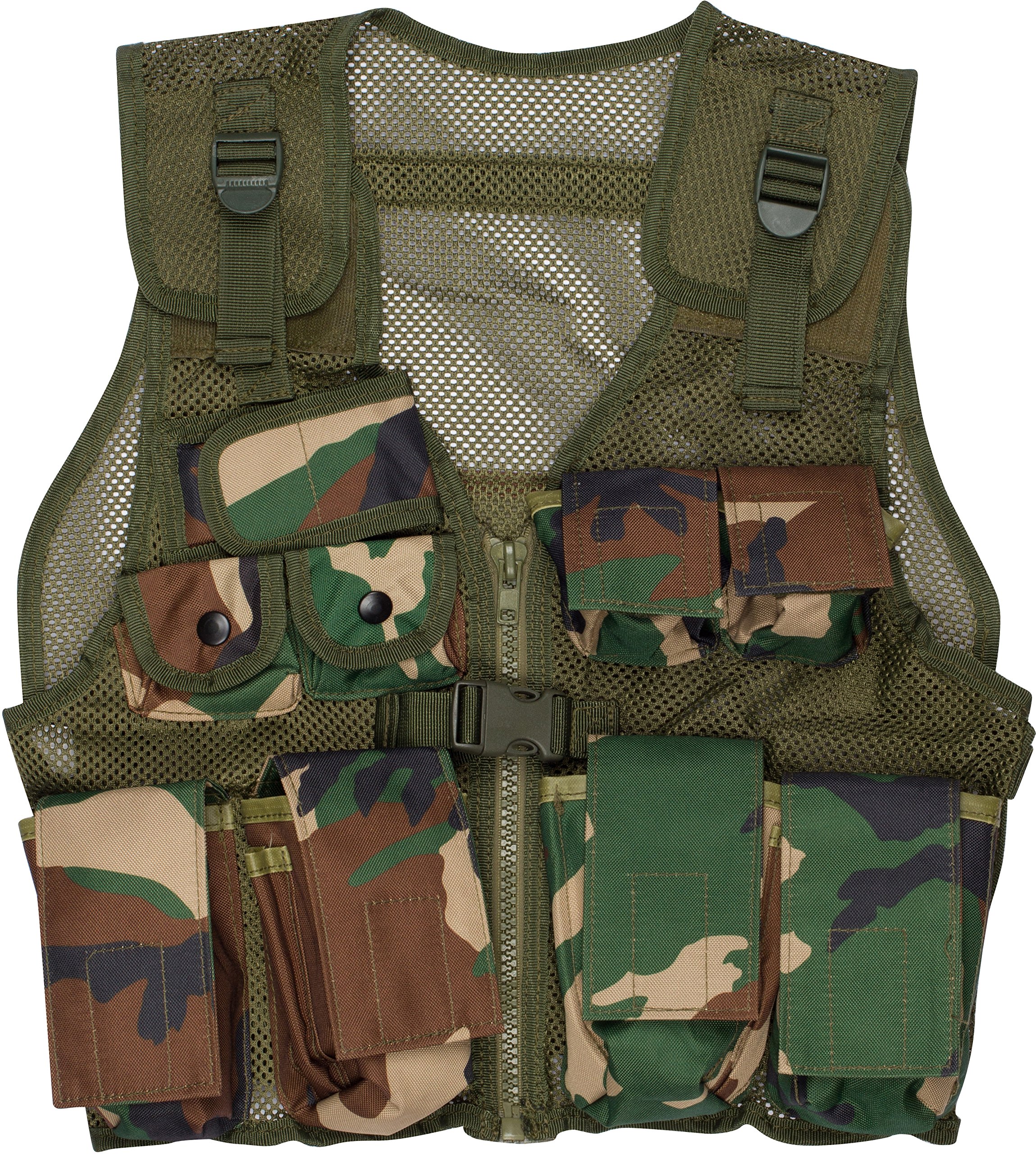 Amazon | Modern Warrior ジュニア ブラック 迷彩 タクティカル