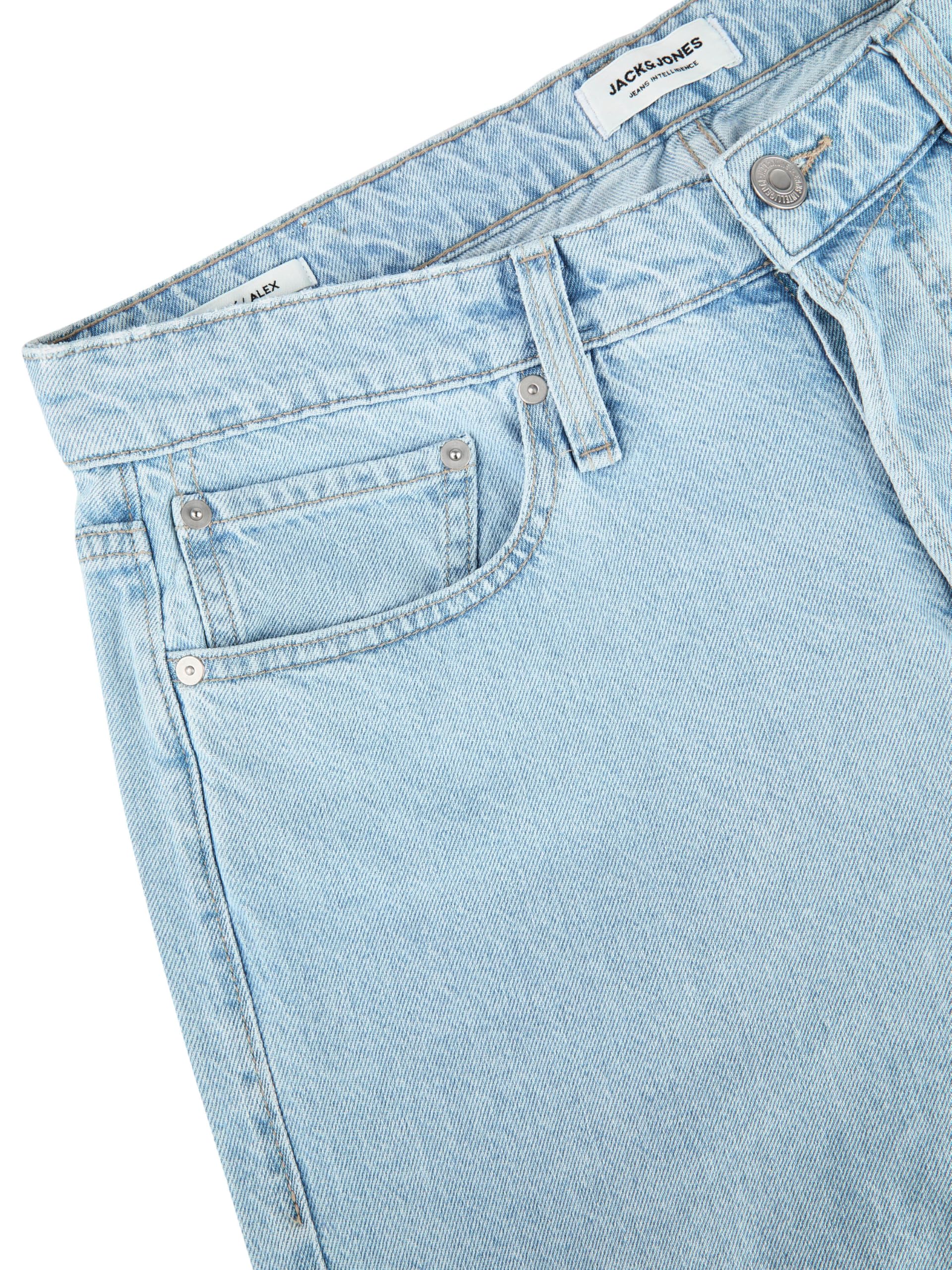 JACK & JONES Herren Kurze Hosen Bermuda Shorts Sommer Denim Einfarbig