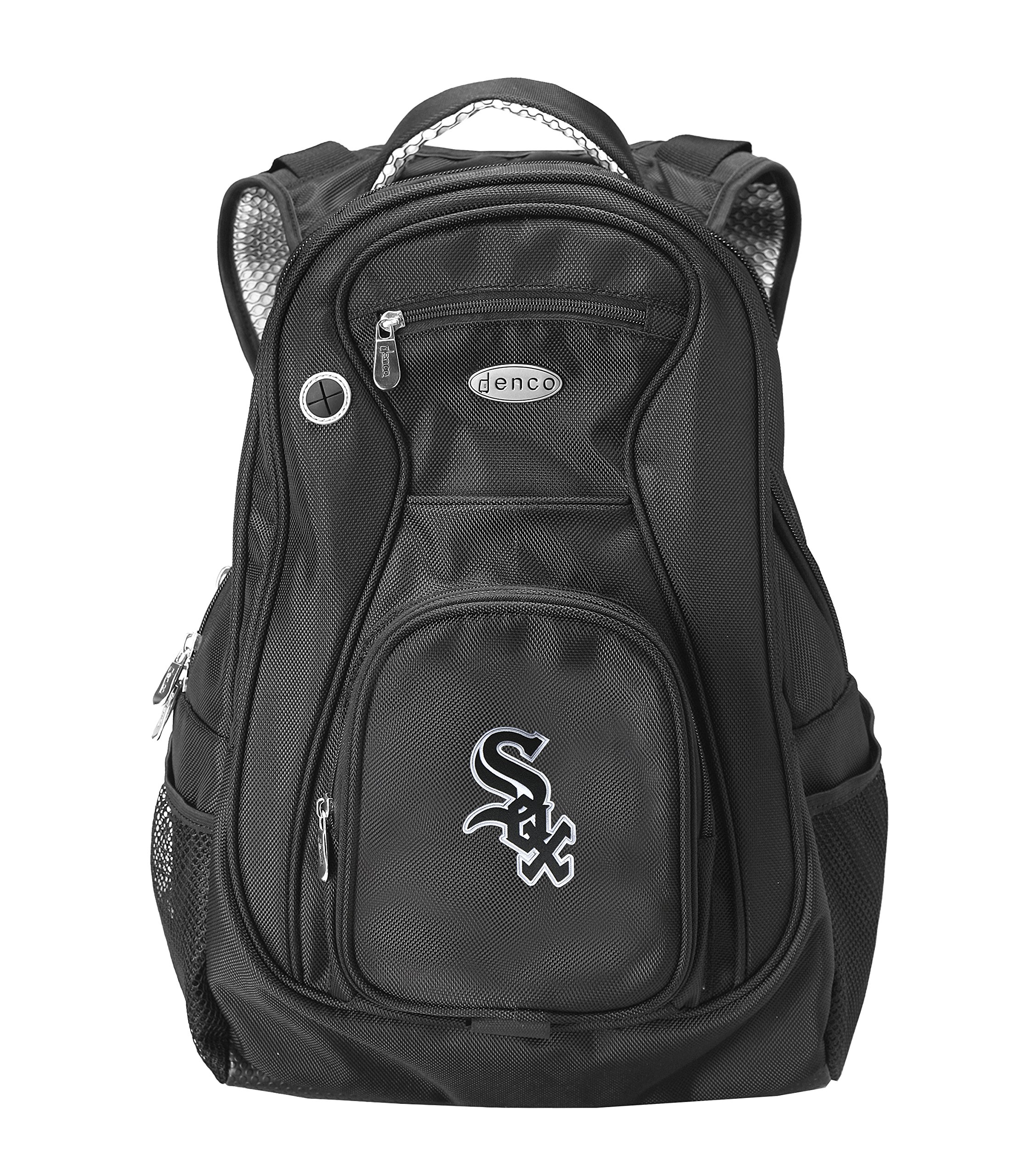 Denco MLB Travel Backpack, 19-Inch, Black