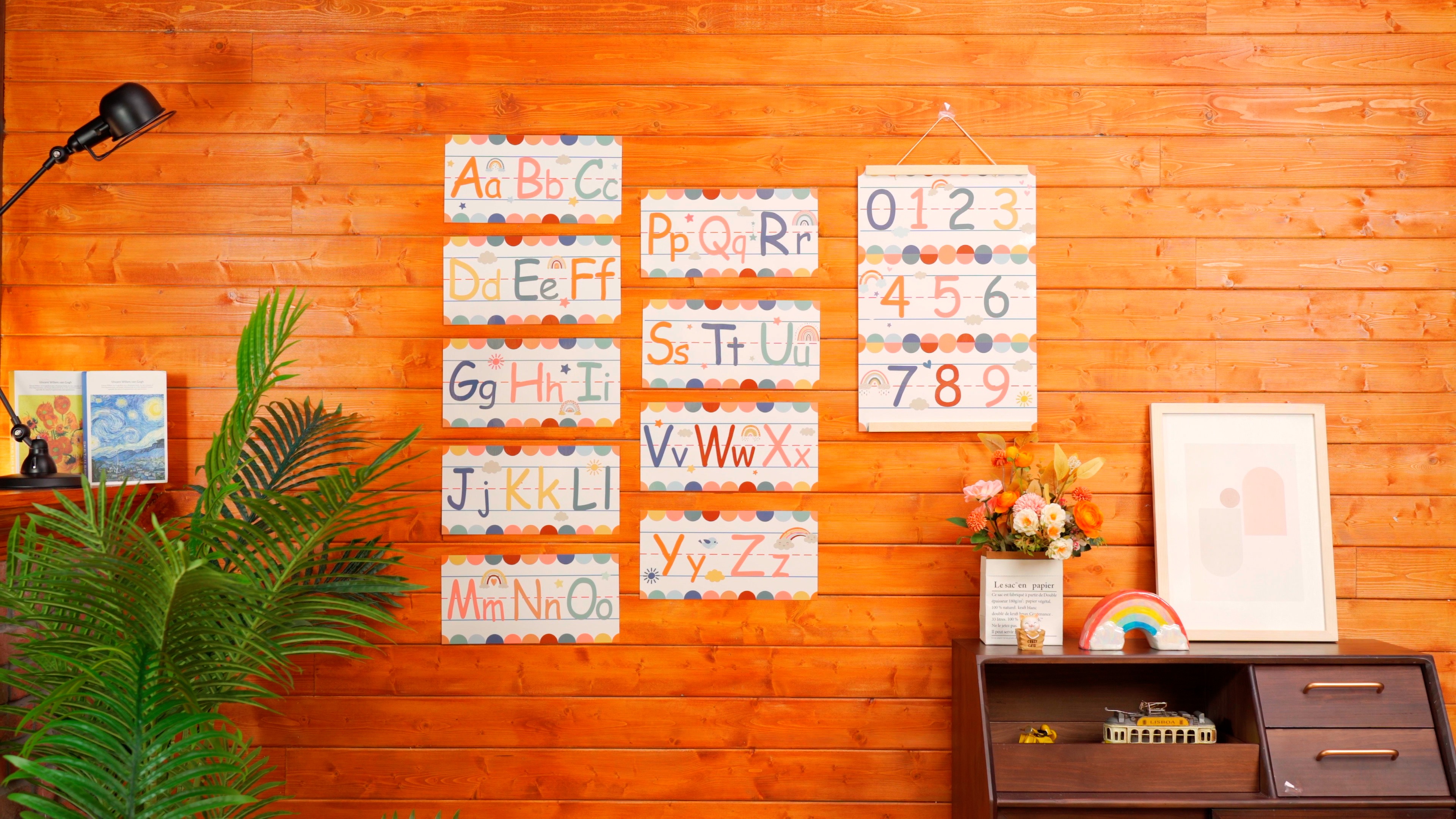 Learn the ABCs with a fun bulletin board.