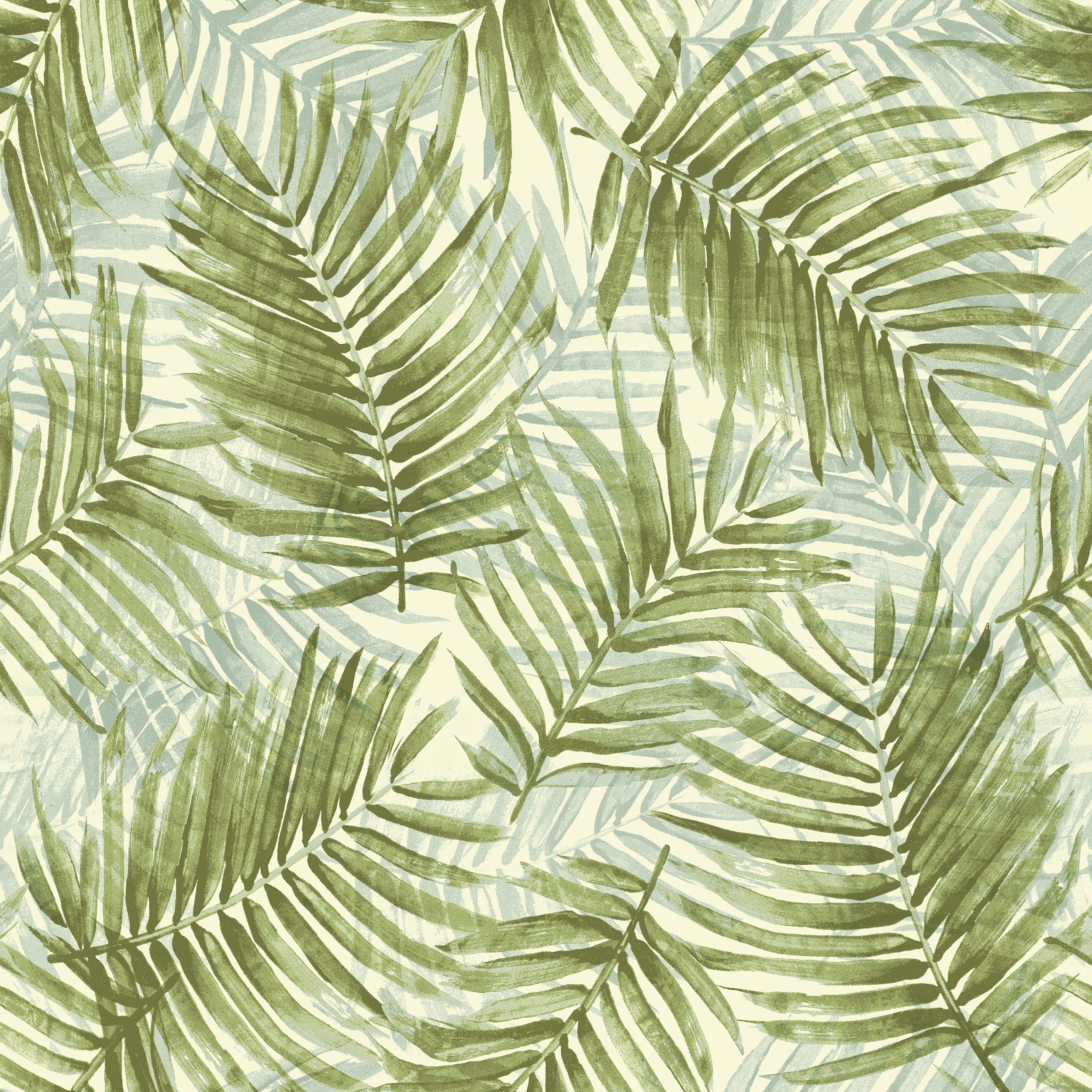 Papier peint tropical Tommy Bahama Seamist 30,75m² pour chambre
