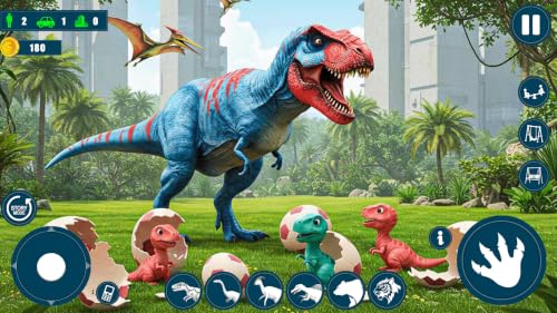 Attaque Dino Ville 3D: Jeu de Destruction et Action Offline – vue 6
