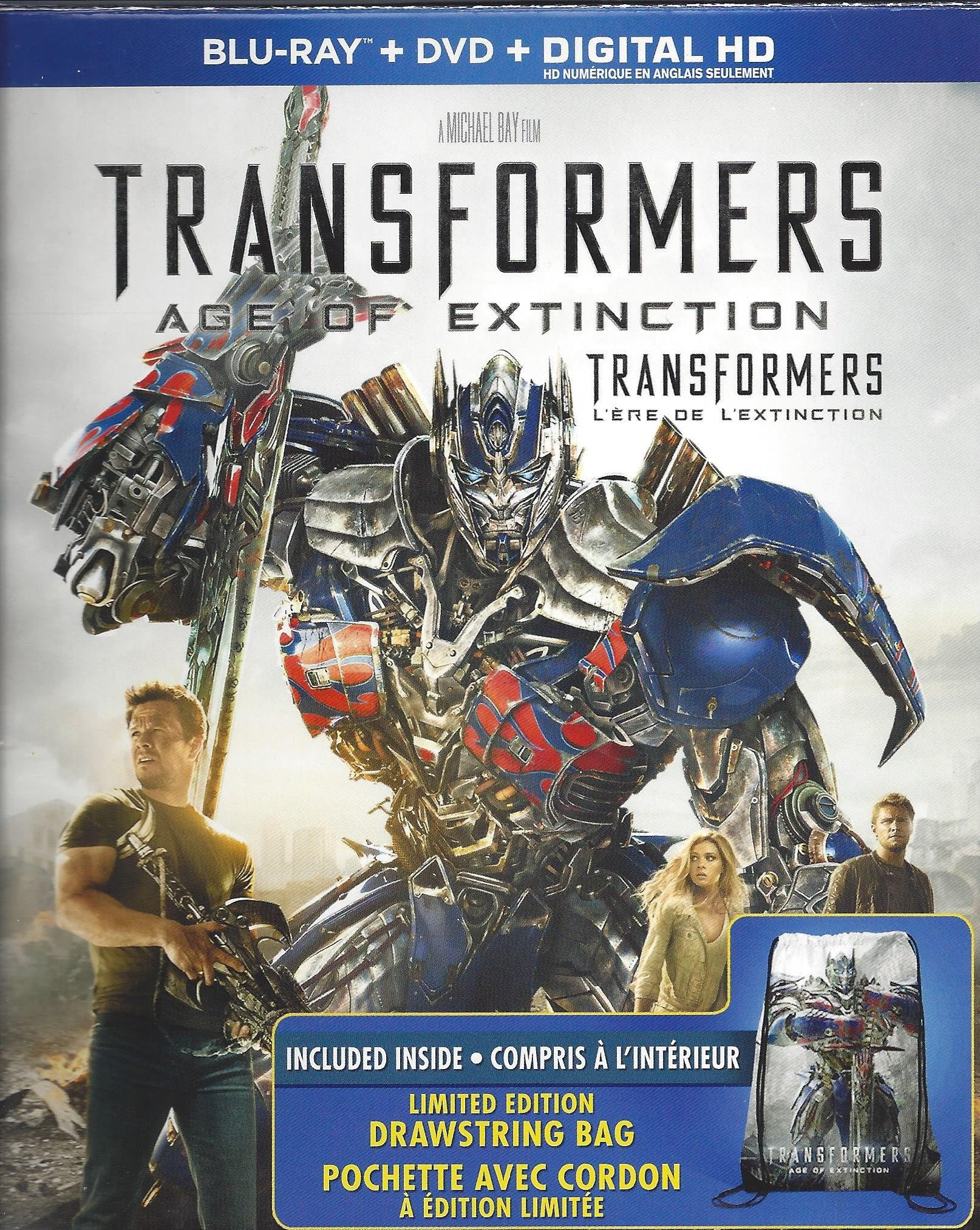 Transformers: Age of Extinction (Blu-ray + DVD)