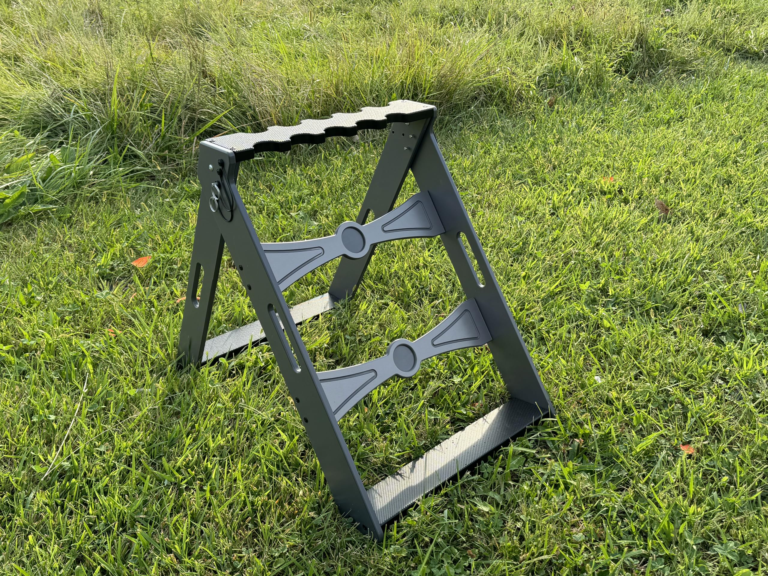 Therafin Corporation Portable Gun Rack | Foldable and Waterproof | Durable, HDPE Construction | Easy to Store and Transport for Indoor & Outdoor Use