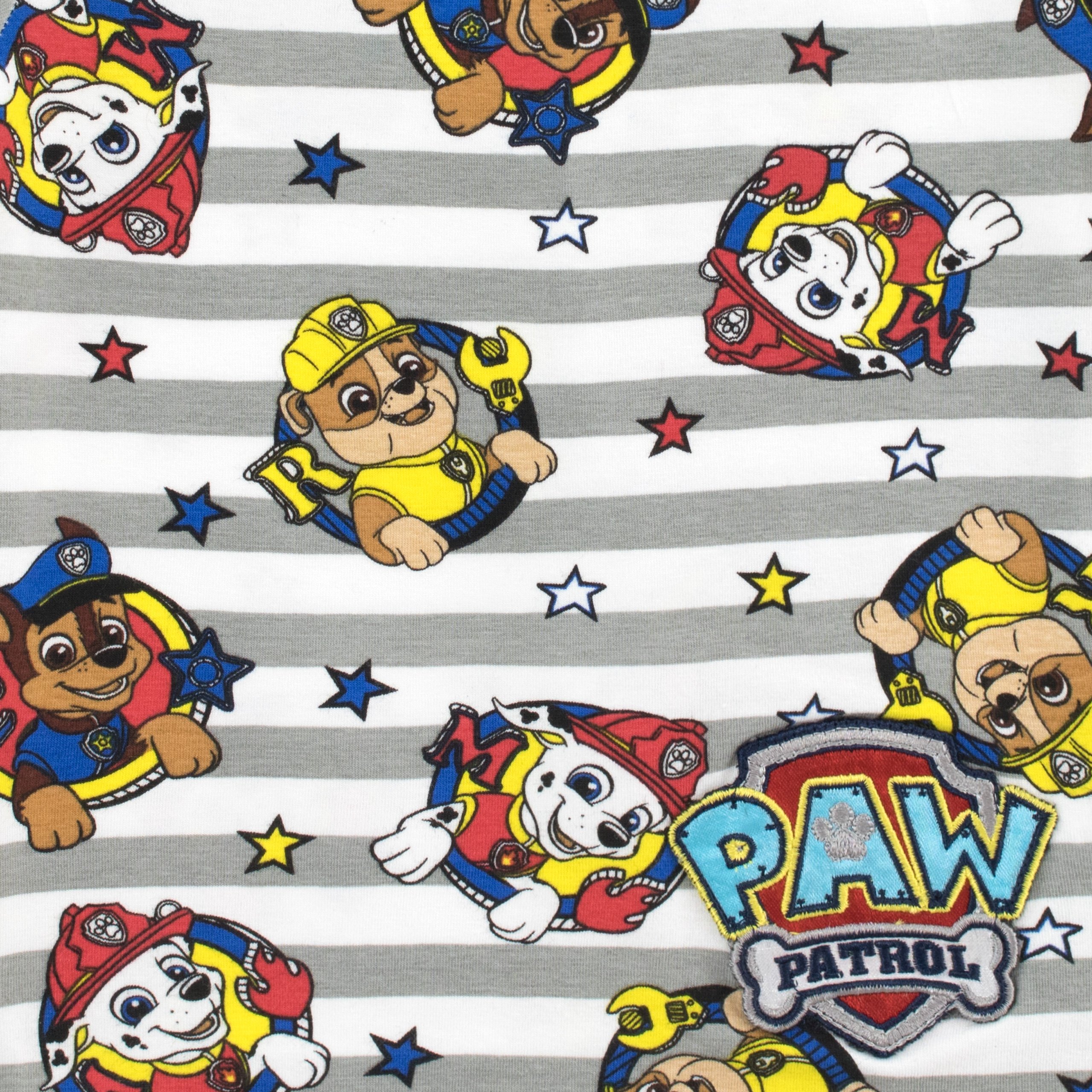 Paw Patrol Pijamas de Manga Corta para Niños La Patrulla Canina Ajuste Ceñido Multicolor 3-4 Años
