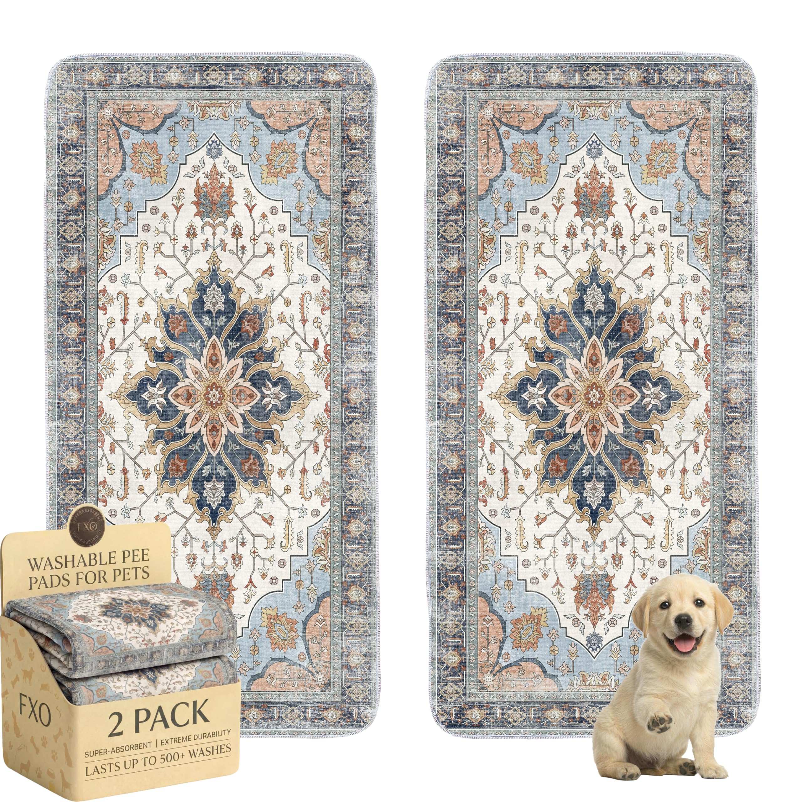 Photo 1 of FXO Washable Dog Pee Pads - Reusable Training Pads