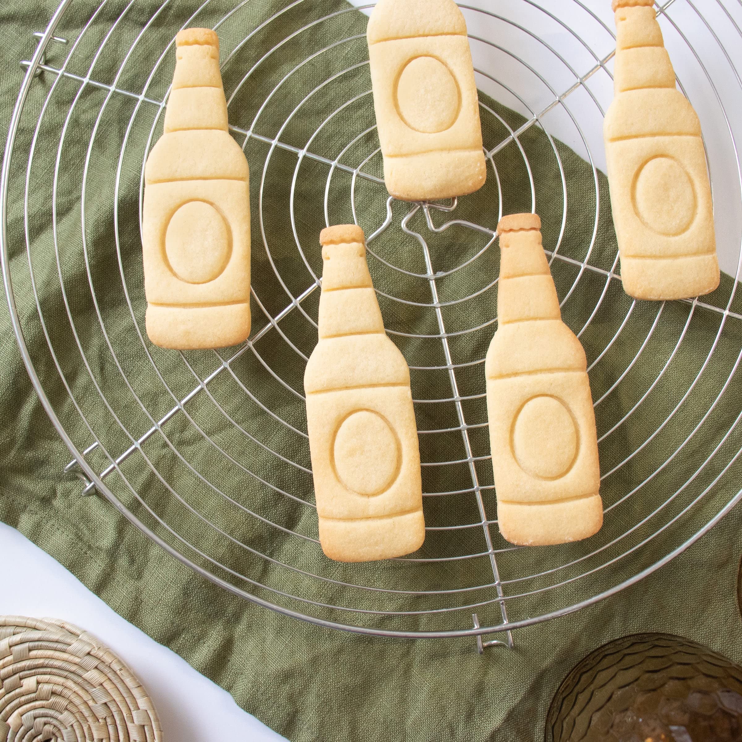 Lot De 3 Emporte-pièces En Métal - Argenté/bonhomme De Neige - Home All