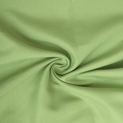 Miniatura 6 de NTBAY Sábana bajera ajustable de microfibra para cuna (28 x 52 pulgadas) y funda de almohada con cierre de sobre (14 x 20 pulgadas), color verde