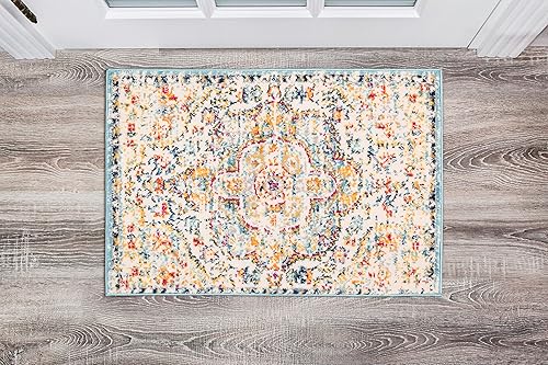 Rugshop Tapete desgastado bohemio clásico