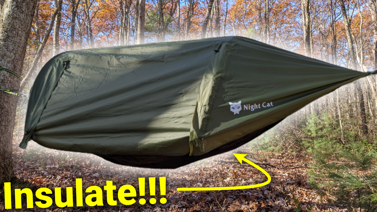 Watch Night Cat Hammock Under-Quilt Quick Review on Amazon Live