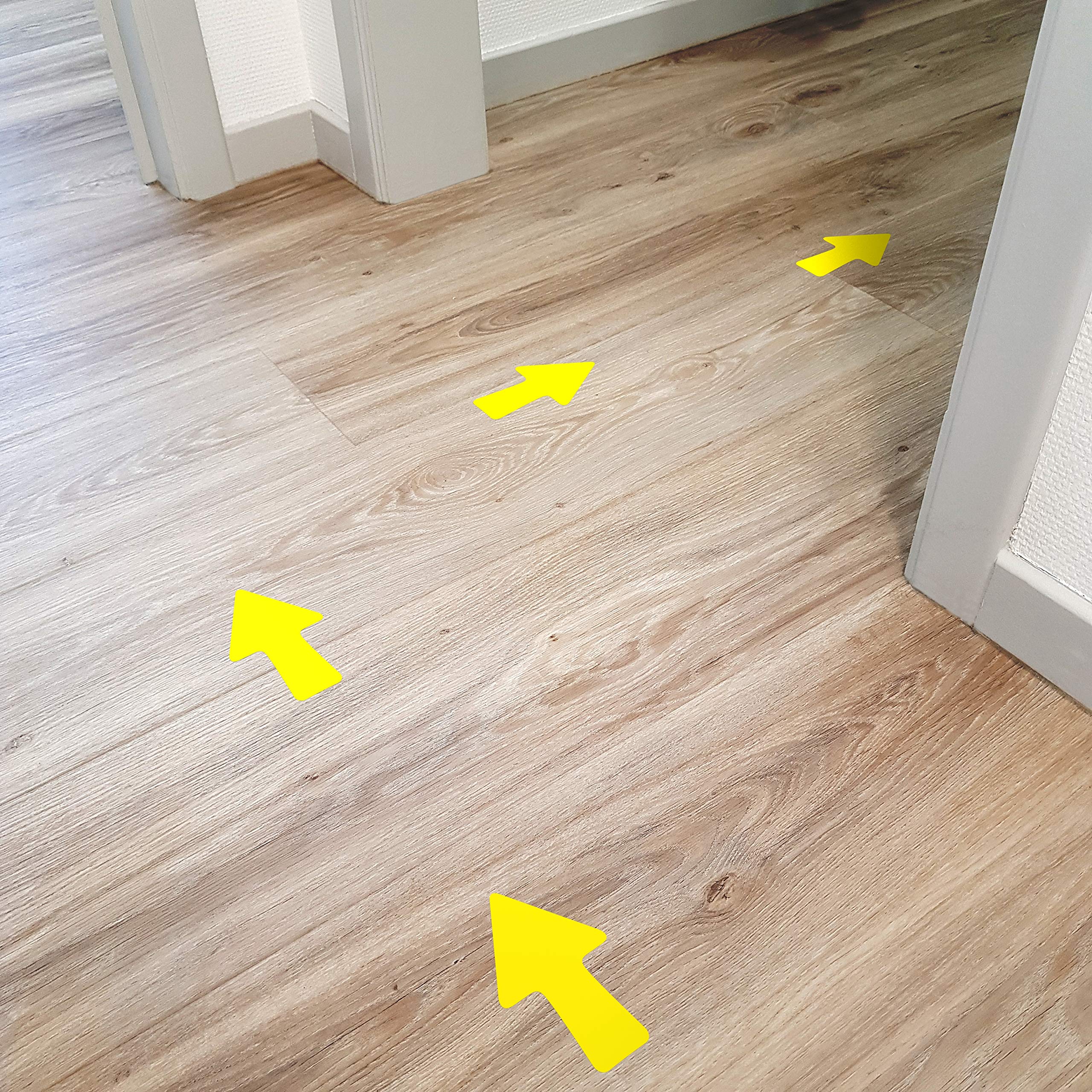 imaggge.com 12 Arrows - Yellow - Signage and Orientation Stickers - Indoor and Outdoor - Directions, Arrow Path, Directions - Image 4