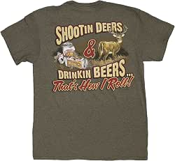Buck Wear Inc. How I Roll Deer Short Sleeve Tee