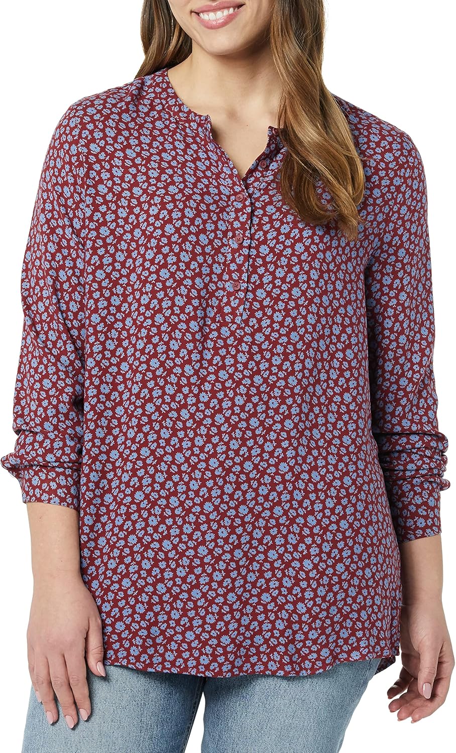 Amazon Essentials Women's Long-Sleeve Woven Blouse - Image 4