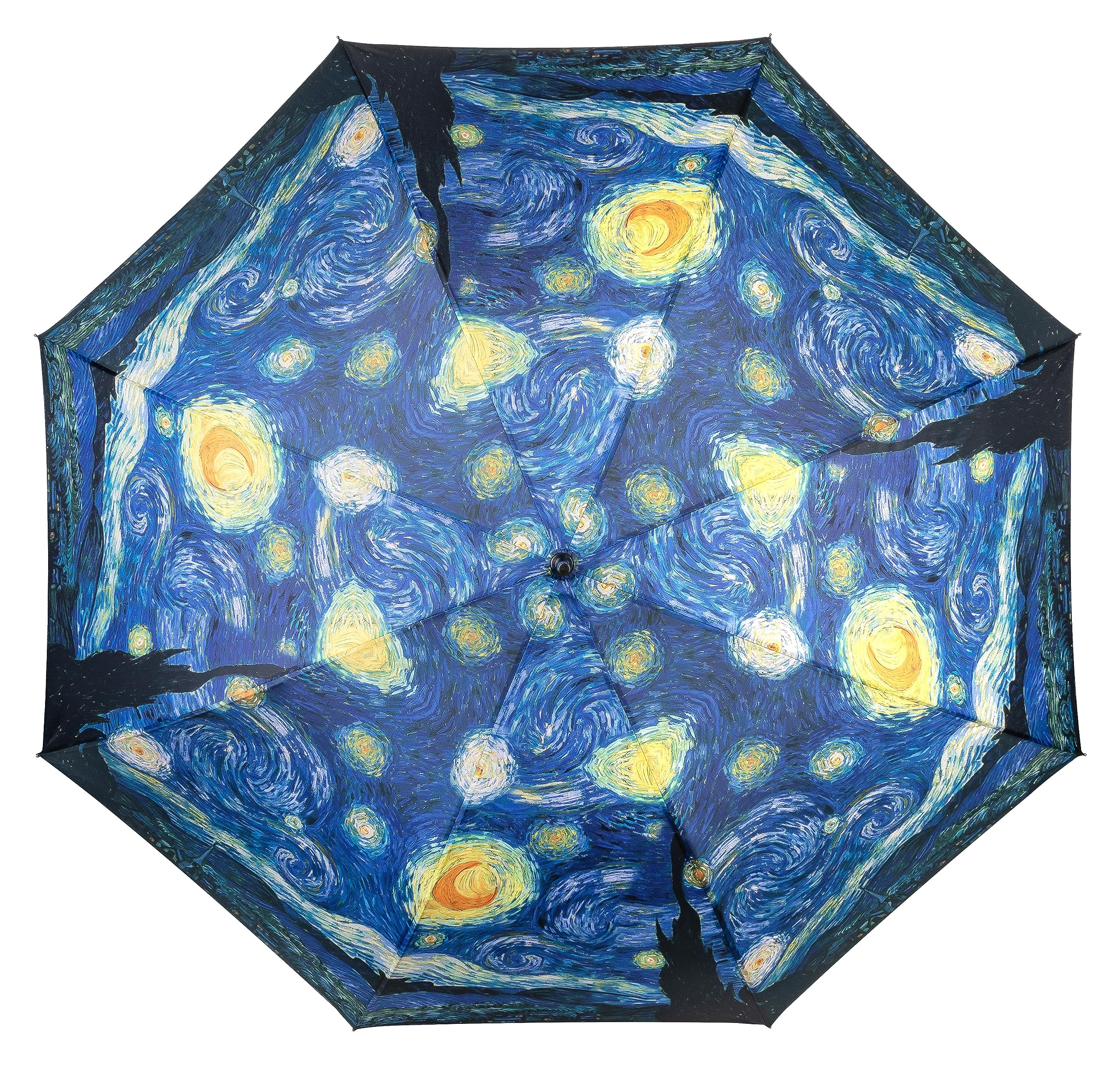 Parasol VON LILIENFELD Vincent van Gogh gwiaździsta noc automatycznie otwierany parasol artystyczny stabilny wiatroodporny