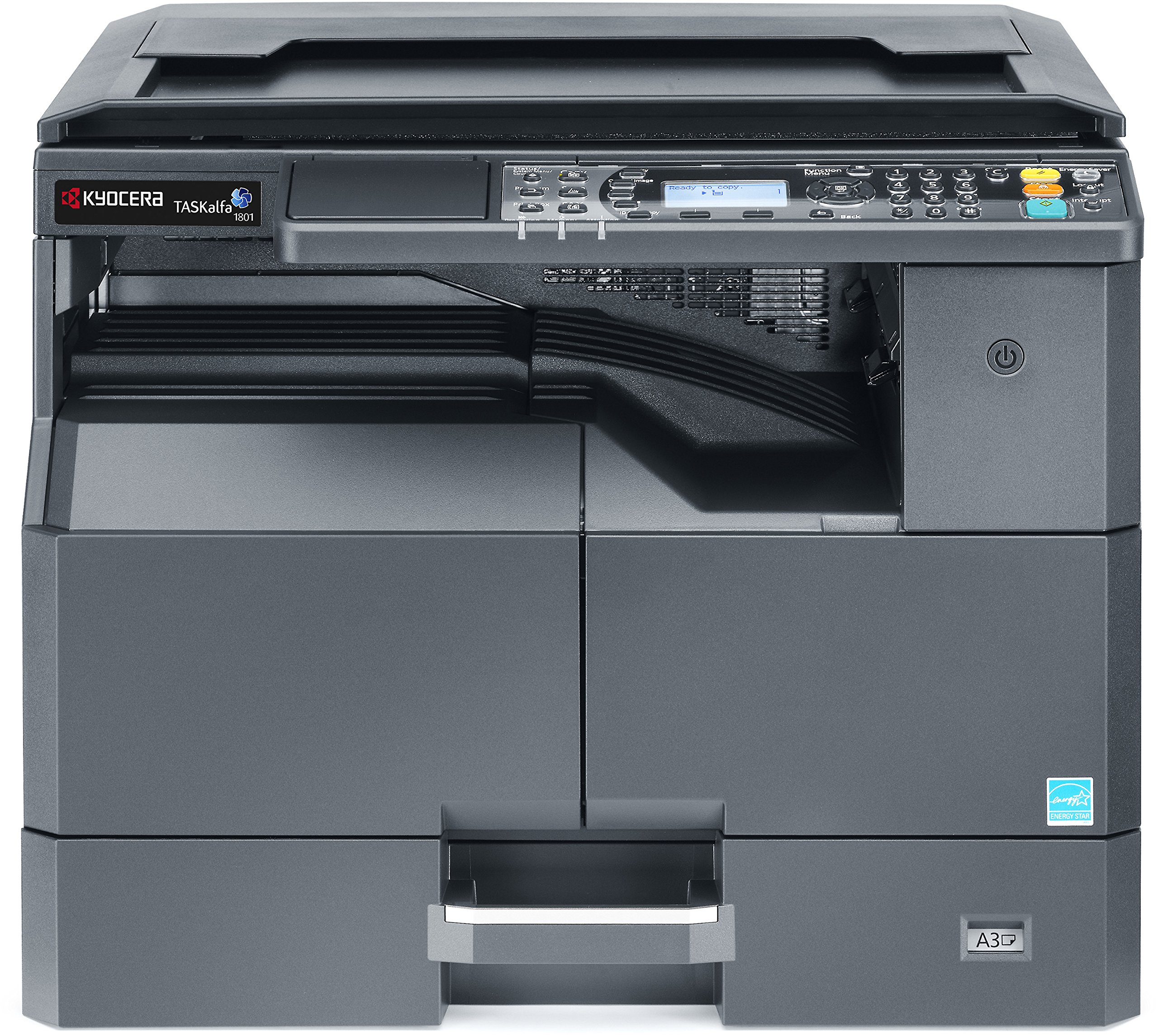 Kyocera Taskalfa 1801 Multifunzione Laser a Colori, Funzione Stampa, Funzione Copia, Opzionale, Formati Supportati A3