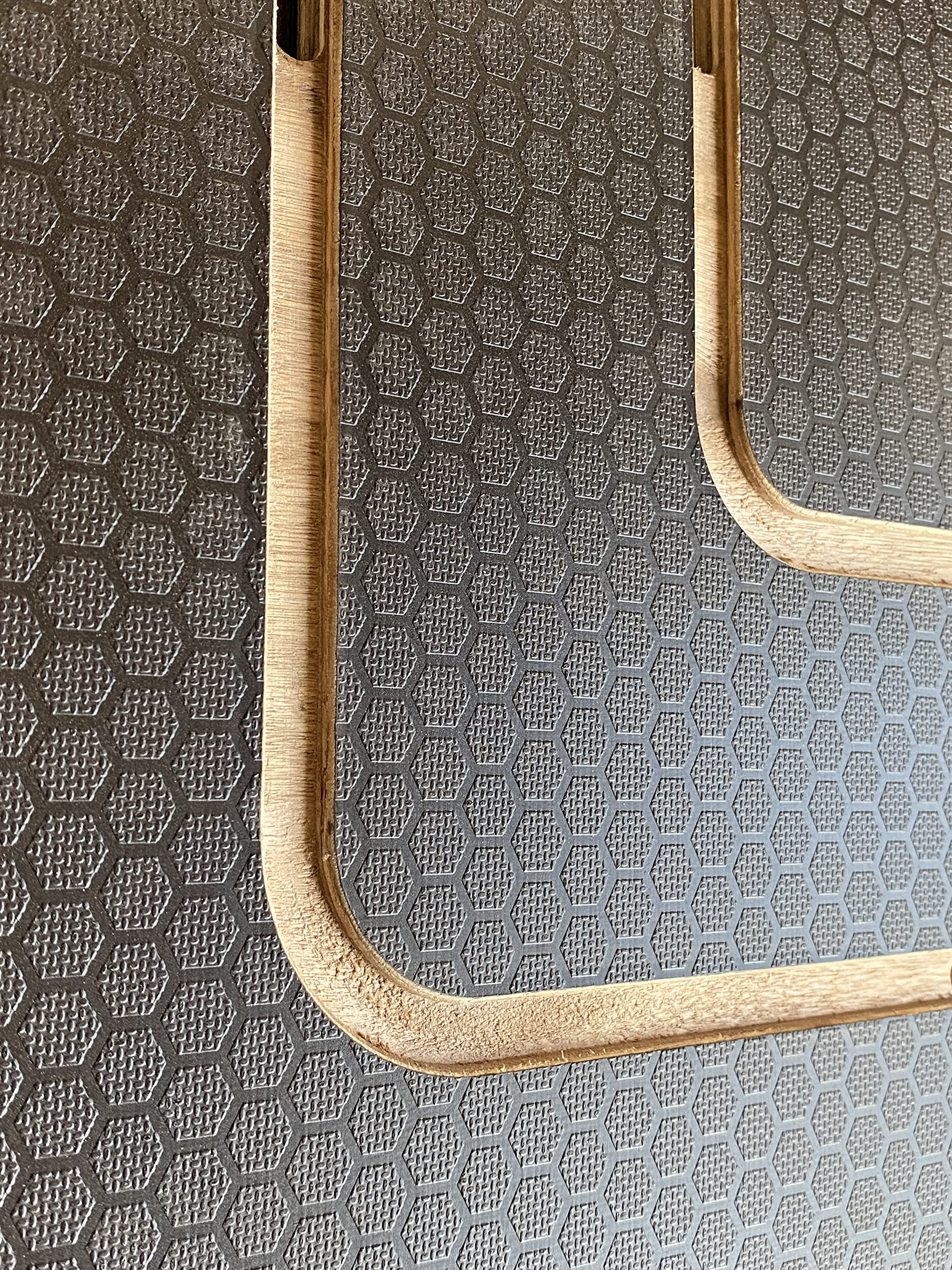 Castelmerlino 137 Pedana Doccia in Compensato Marino Supergrip Antiscivolo cm 54 x 68 per Piatti cm 70 x 90