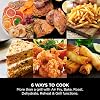 Ninja Foodi MAX Health Grill & Air Fryer 3.8L with Digital Cooking Probe, 6-in-1 Air Fry, Bake, Roast & more, Dishwasher Safe Parts, Large Grill Plate, Copper/Black AG551UKCP