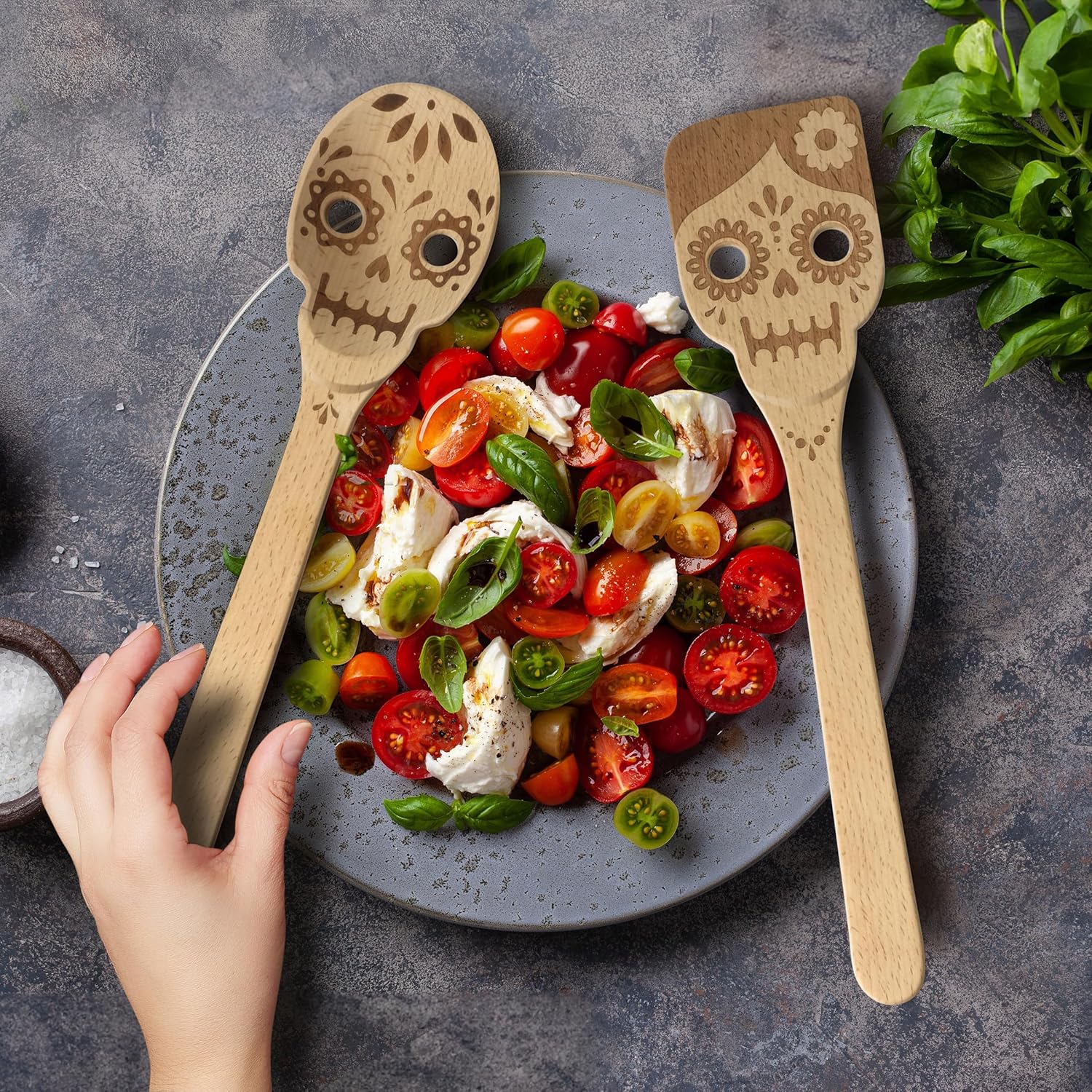 Day of the Dead Wooden Spoons - Image 5