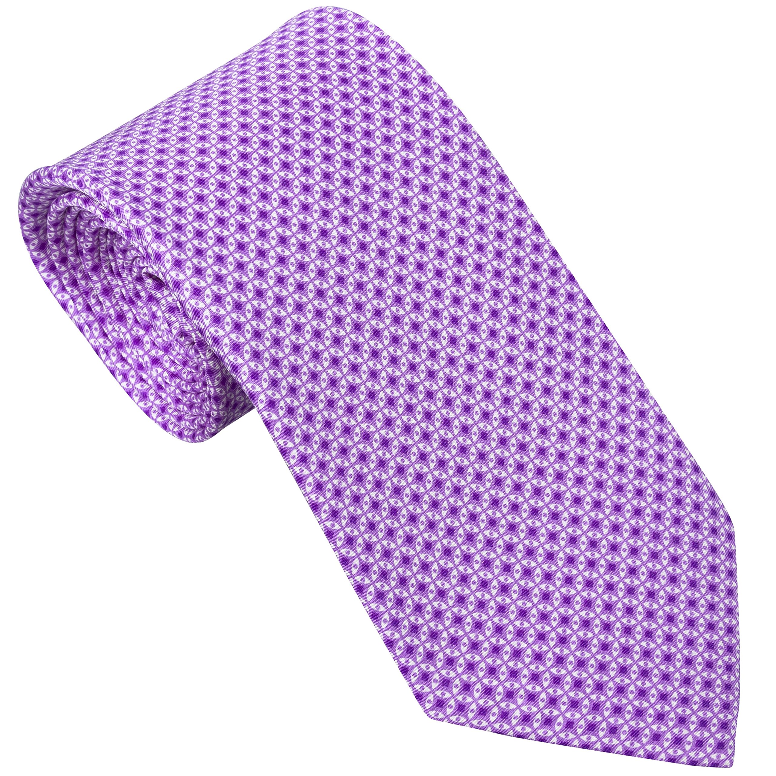 Sebastien Grey Owl Series Seven Fold Ties 100% Silk