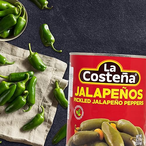 Miniatura 4 de LA COSTENA PIMIENTA JALAPENO ENTERA #10 93OZ