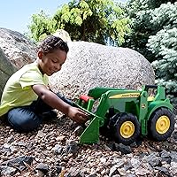 Vista 4 de John Deere TBEK35850 - Tractor grande de 21 pulgadas, color verde