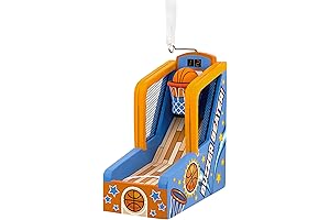 Hallmark Basketball Shooting Game Christmas Ornament